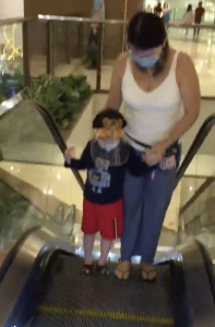 first time at the mall pandemic